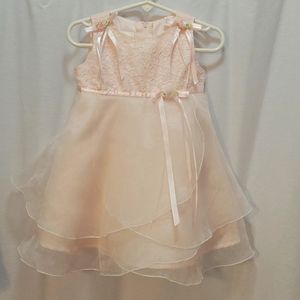 Pale pink Special Occasion dress. Toddler 18 mos